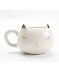Cana ceramica "Pisica Alba"